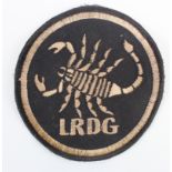 LRDG Cloth badge.