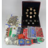 GB & World coins, a mixed group of largely modern including 40+ UK Crowns and £5 coins, many in