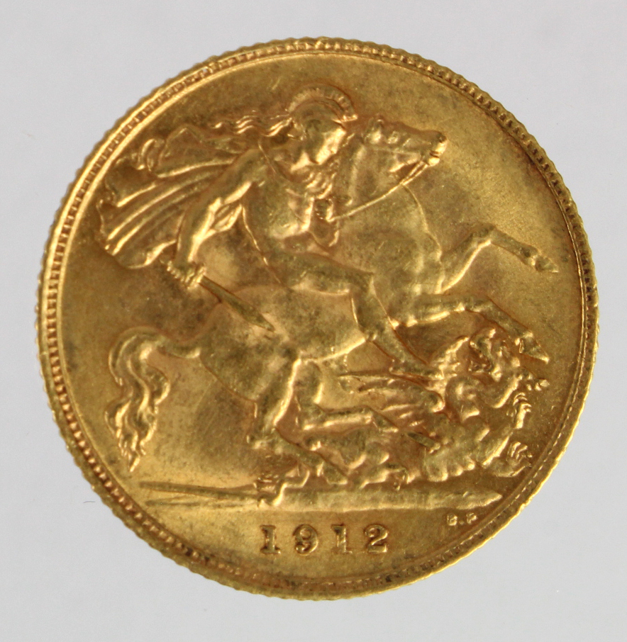 Half Sovereign 1912 aEF - Image 2 of 2