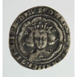 Edward III silver Groat, Pre-treaty type C (1351-2), S.1565, 4.34g, GF