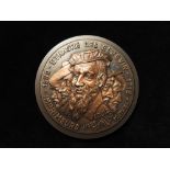 Dutch / French Commemorative Medal, bronze d.80mm: Dynasty of the Elzevir Printers 1580-1712 (medal)