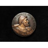 Italian / French Commemorative Medal, bronze d.62mm: Vittore Carpaccio (Venetian artist 1465-