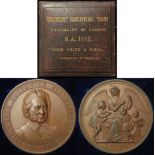 British Academic Medal, bronze d.57mm: Gilchrist Educational Trust, University of London, B.A. 1895,