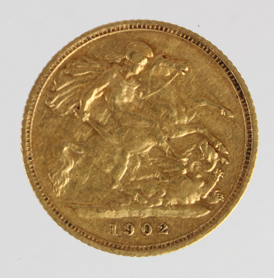 Half Sovereign 1902S (Sydney Australia) GF - Image 2 of 2