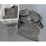 Military uniforms RAF and Army large jackets, trousers, shirts some WW2 etc. Large amount. (Buyer