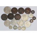 Hong Kong (20) 19th-20thC assortment, a few silver minors, mixed grade.