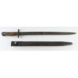 Australian 1907 Pattern Bayonet dated 1921 made by Lithgow. These were used in the South Pacific