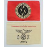 German armbands 2x service wear.