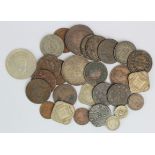 India (28) 19th-20thC assortment, mixed grade, silver noted.