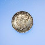 Sixpence 1846 choice iridescent Unc