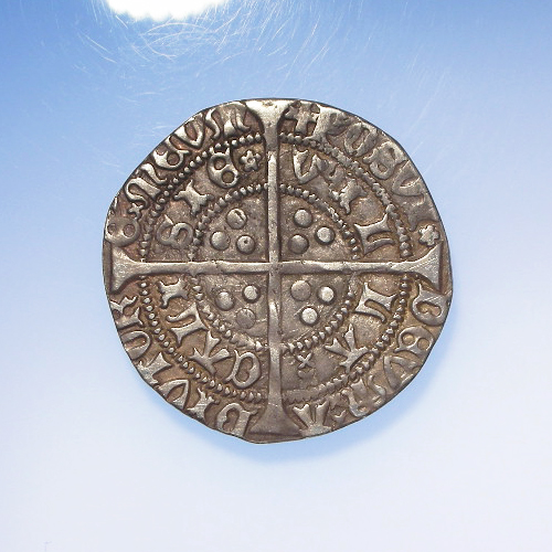 Monnaie Ancienne Henry VI Groat 1422-30 Calais – Argent, 3.68g, 27mm, Qualité TTB, Référence S.1836