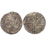 Edward III silver Groat, London mint, Fourth Coinage Pre-Treaty Period, Series G (1356-61), S.