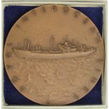 Shipping Medal, bronze d.80mm: Royal Interocean Lines / Fast Freight Services to and from the Far