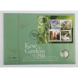 Royal Mint Coin & Stamp Cover: Kew Gardens 50p 2009 BU