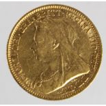 Half Sovereign 1893 nVF