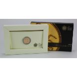 Half Sovereign 2011 BU in a Royal Mint box