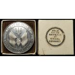 British Commemorative Medal, white metal d.45mm: Victory of Jutland Bank 1916, Spink and Son issue