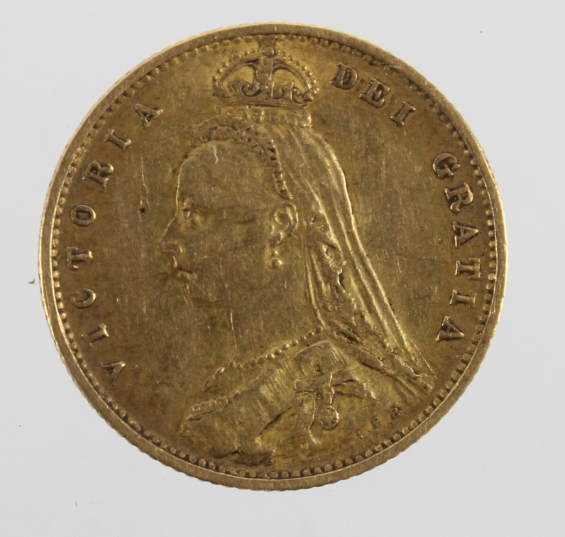 Half Sovereign 1887 (JH) aVF