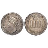 Maundy Fourpence 1687/6, toned EF