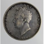 Halfcrown 1826 toned VF