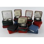 GB Silver Proof boxed issues (22). Two Pounds standard 1989 two coin set, 1997-98 two coin set &