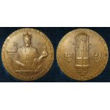 Czech Commemorative Medal, bronze d.80mm: 600th Anniversary of the Founding of Charles IV University