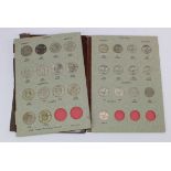 Fiji (89) a complete collection of coins up to Florin, 1934 to 1967, from circulation, including