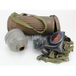 M38 Second Model Service Respirator. Size 2. Can D mark Straps, spare lens.