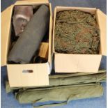 Militaria - large selection of mixed items to include - US Army Jeep Aerials Vietnam period, US Army