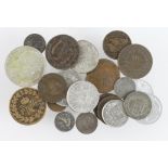 France (24) 19th-20thC including silver, mixed grade.