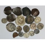Ancient Coins (19) Roman silver, billon and fourrées; a few Sasanian silver; and 6x Byzantine