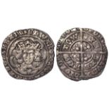 Edward IV Second Reign silver Groat (1471-83), Bristol mint, mm. sun / annulet, reads BRISTOW, B