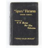Tottenham Football Handbook 1906-1907, delux cover