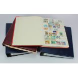 British Commonwealth collections in 3x one country folders and a stockbook, mint / um / fine used