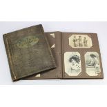 Edwardian Actors / Actresses incl Evie Green, Doris Stocker, housed in two albums (approx 120