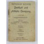 Tottenham Football Handbook 1903-1904, no cover. Sold a/f