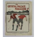 English Cup Final 20th April 1901 Sheffield United v Tottenham Hotspur at Crystal Palace. The