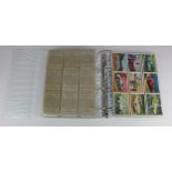 Gum Cards - large white binder of odds in leaves, including Somportex, A & B C Gum, etc. Useful