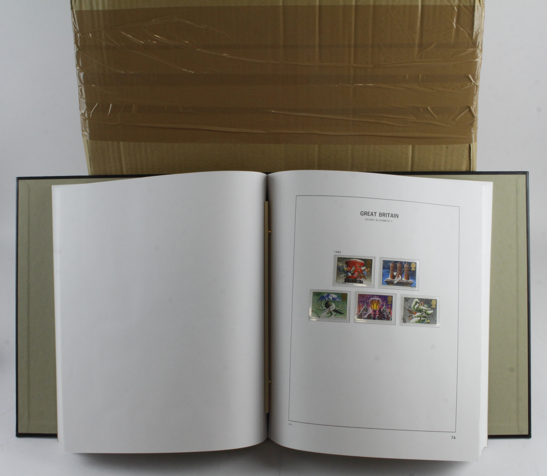 GB - QE2 decimal collection in several Davo luxury hingeless albums numbered II to VI for both UM