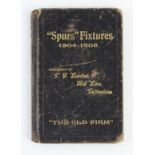 Tottenham Football Handbook 1904-1905, delux cover