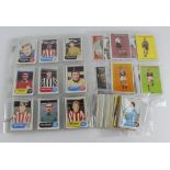 A & B C Gum Footballers, approx 164 sleeved and 56 loose, various series, vast majority VG and