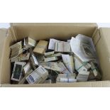 Box packed with loose cigarette cards (1000's)