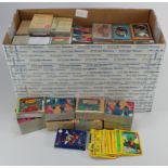 Trading Cards, Box containing approx 82 complete sets, some in pages, some duplication, mainly EXC