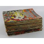 DC Comics. A collection of approximately fifty DC comics, circa 1960s - 1970s, titles include The