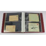 German occupation of Belgium postal history / stationary collection in large binder (100 items)