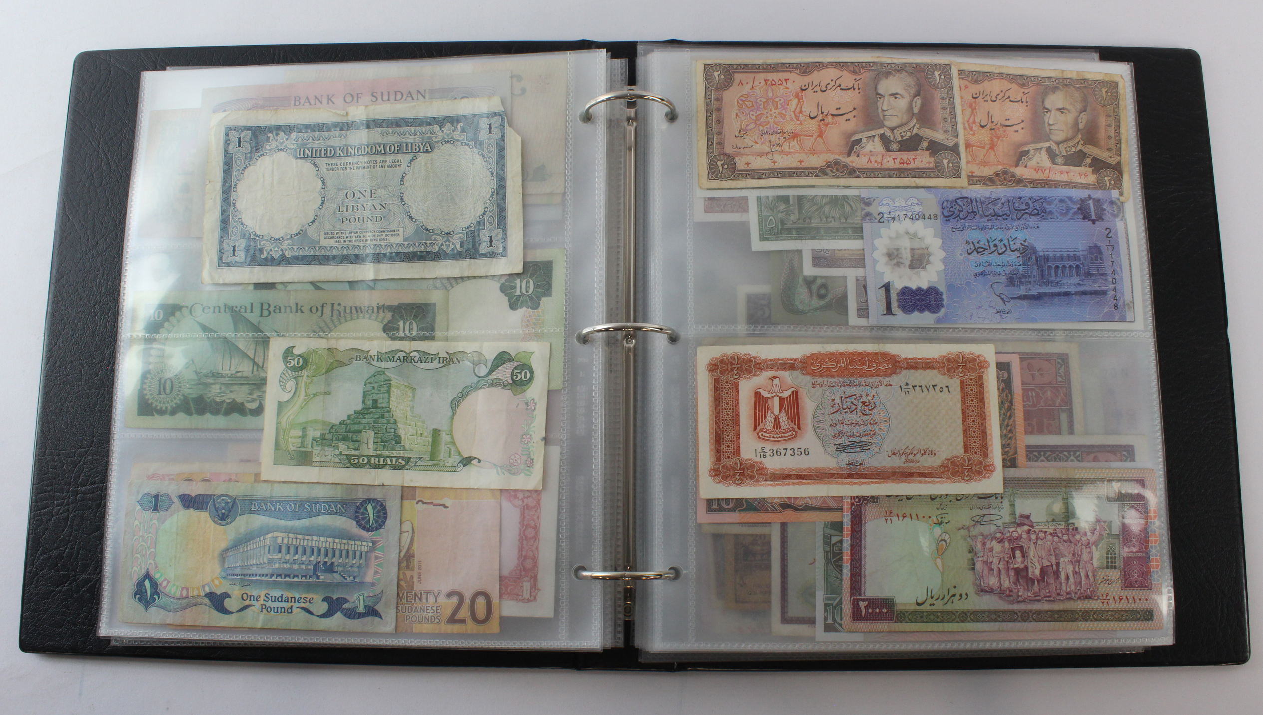 World (164), an album of mixed world notes to include a group of King George VI from East Africa, - Image 12 of 39