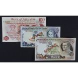 Northern Ireland (3), a group of SPECIMEN notes, Bank of Ireland 100 Pounds, Provincial Bank of