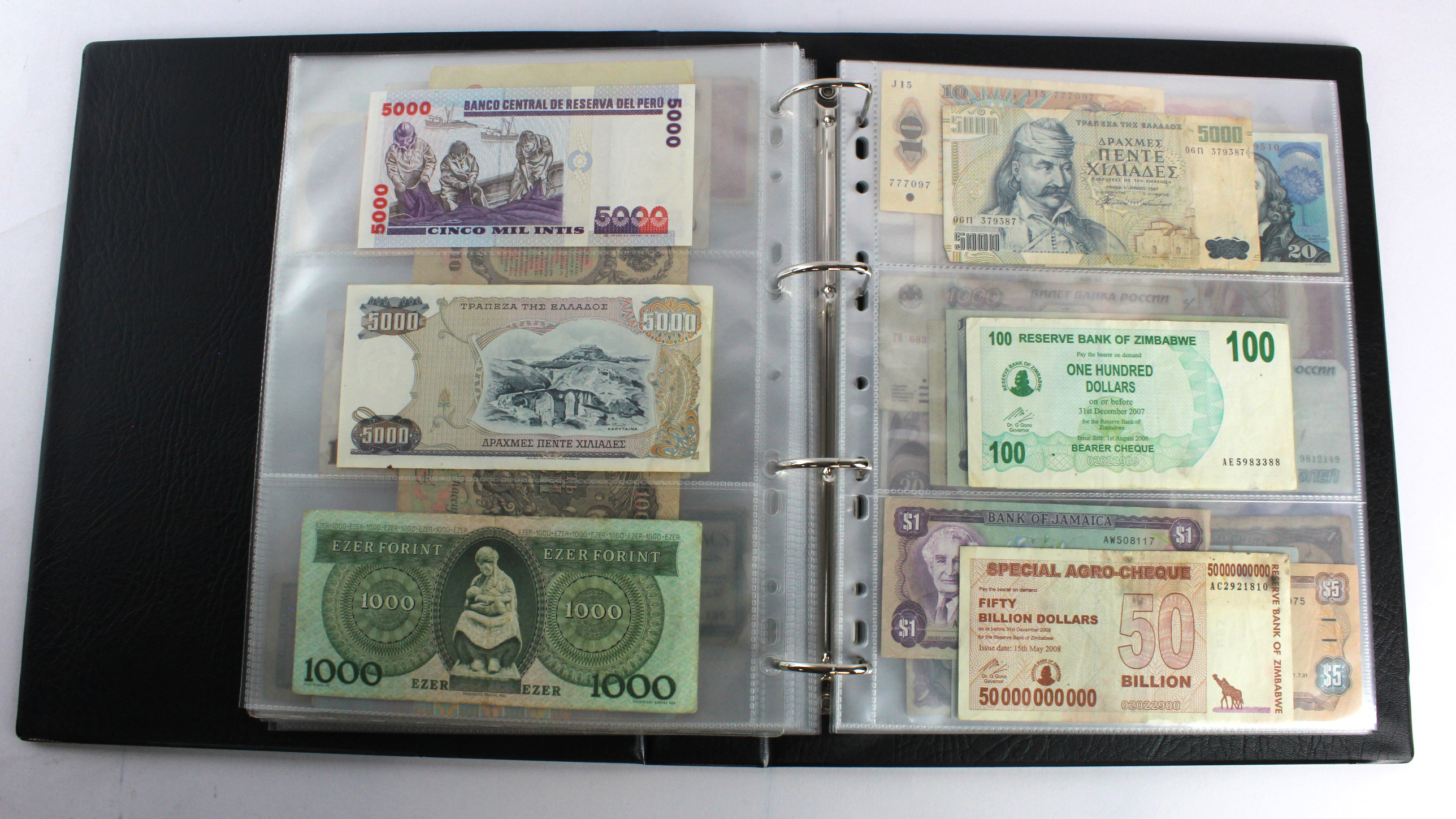 World (133), an album of mixed world notes in slipcase to include Mafeking Seige note, Mauritius 1 - Image 30 of 41