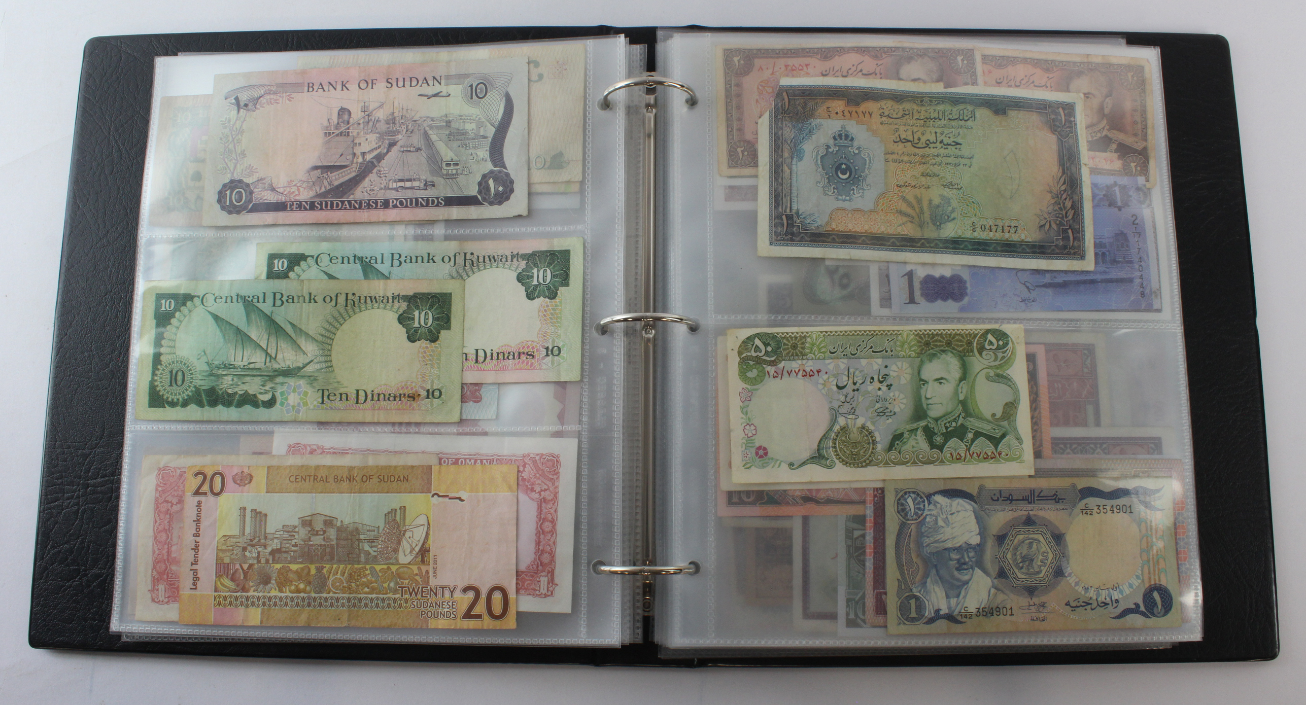 World (164), an album of mixed world notes to include a group of King George VI from East Africa, - Image 11 of 39