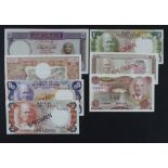 Africa (7), comprising Sierra Leone (4), a set of Franklin Mint collectors SPECIMEN notes with